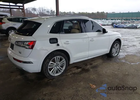 2018 Audi Q5 2.0T Premium/2.0T Tech Premium z USA, uszkodzony, nr VIN WA1BNAFY2J2007223